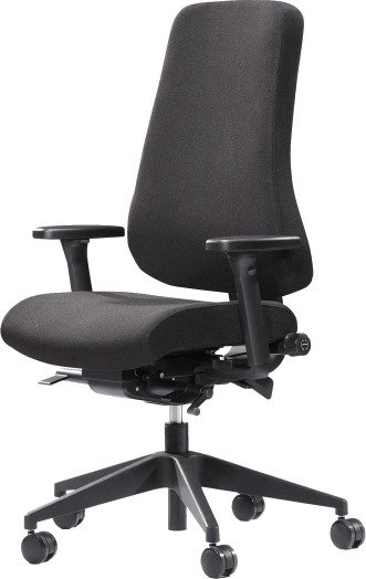 Canadian Ergo Ce 03 Kontorstol Svart - Ekskl. Armlener Canadian Ergo Ce 03 Kontorstol Svart - Ekskl. Armlener