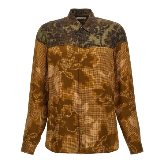 Dries Van Noten Herre Skjorter Brun L