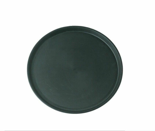 Serveringsbrett 35cm - Rund Svart Serveringsbrett 35cm - Rund Svart