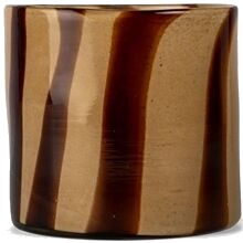 ByOn Calore Lyselykt Håndlaget 15cm Brun/beige
