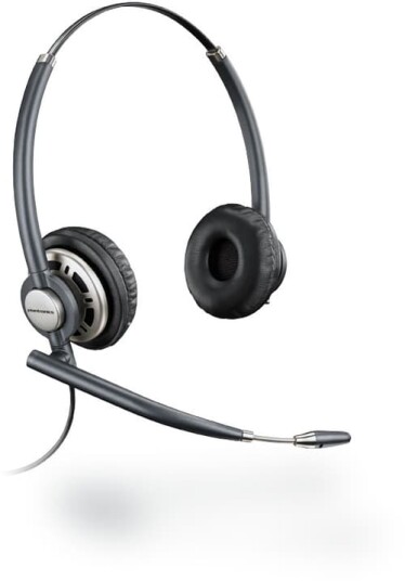 Poly Hw720n Encore Pro Hodesett Stereo Svart Poly Hw720n Encore Pro Hodesett Stereo Svart