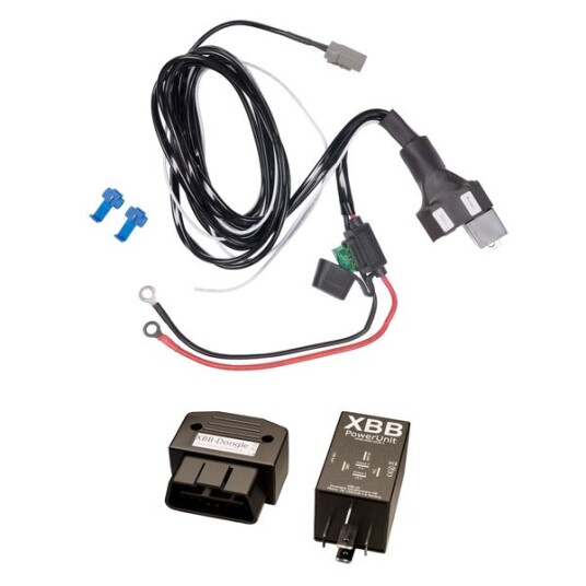 Relésats PURELUX Dualrelay 12V DTP 1 utgang DTP + XBB Dongle og PowerUnit