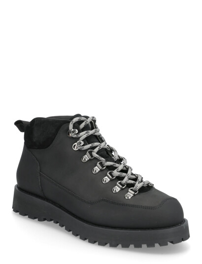 Garment Project Dune Mid - Black Crazy Horse Leathe - Black - 40