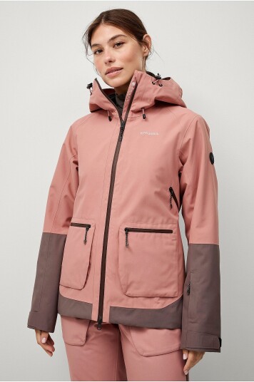 Áhkká Skijakke Ski Jacket W Rosa Áhkká Skijakke Ski Jacket W Rosa