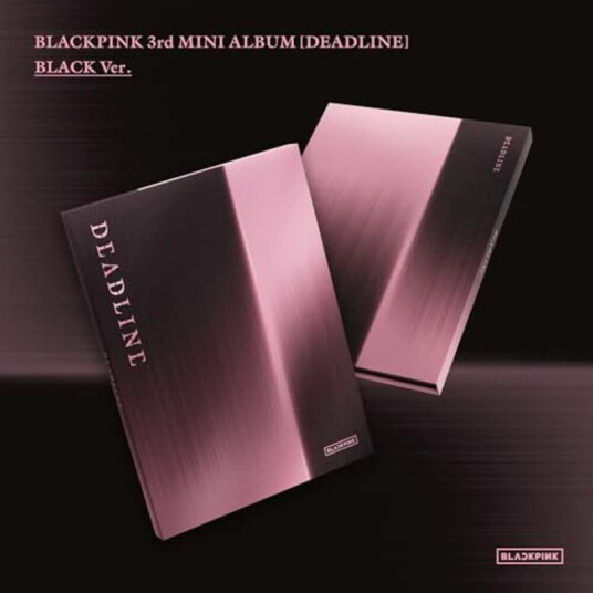 Blackpink Deadline Black Version CD