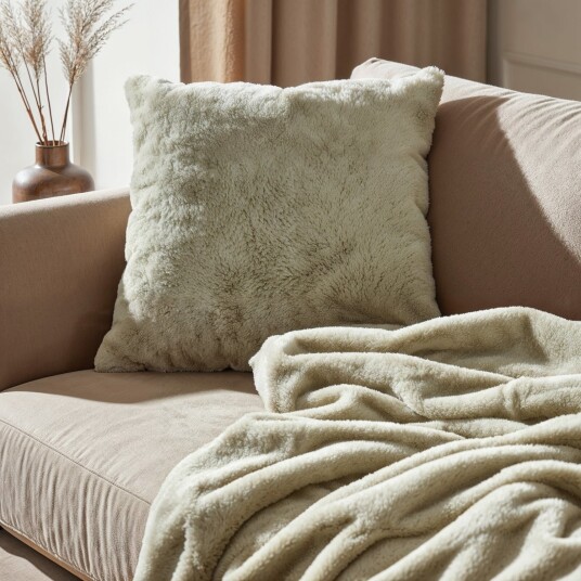 Tc Home Putetrekk   Aranga Super Soft lysegrønn Størrelse: 45 x 45 cm