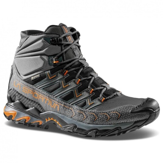 La Sportiva  Ultra Raptor Ii Mid Gtx Hikingsko Herre G00o08 Carbon/Hawaiian Sun 41