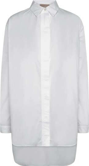 Rue de Tokyo Shelby Organic Garment Dyed Poplin WHITE XS