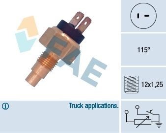 Sensor, motortemperatur FAE 34470