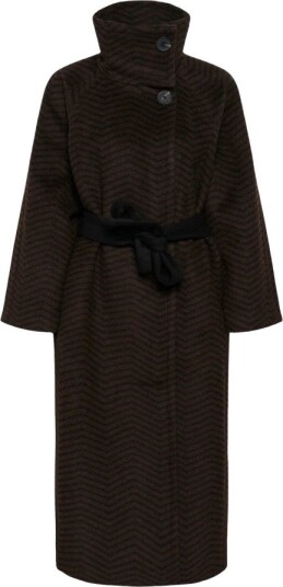 InWear Ullkåpe ZaschaIW Collar Svart