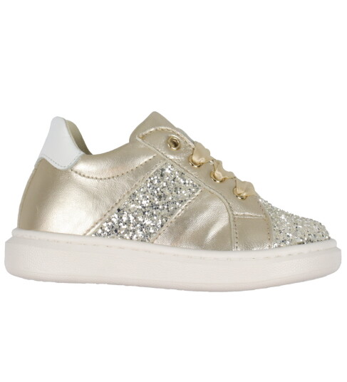 Tommy Hilfiger Sko Low Cut Lace Up Platina 26 Sko Metallic