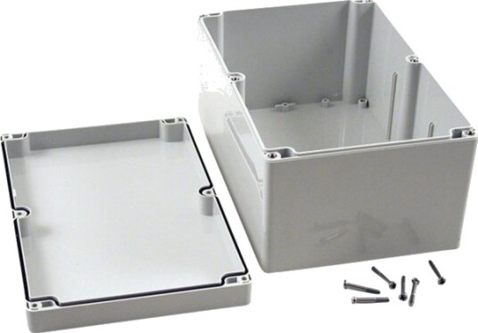 Hammond Electronics 1554Vbgy Universalkabinett 240 X 160 X 120 Abs Grå 1 Stk