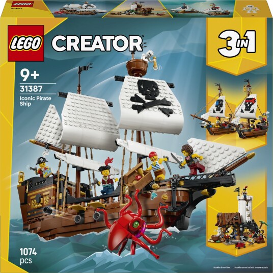 Lego Ikonisk Sjørøverskute