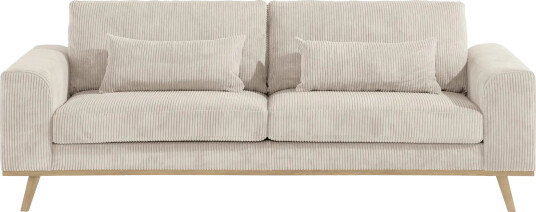 Copenhagen 3 seters Manchestersofa Beige