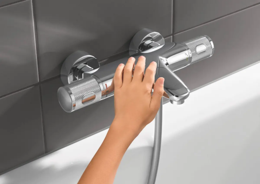 Grohe Precision Feel Badekartermostat Krom Grohe Precision Feel Badekartermostat Krom