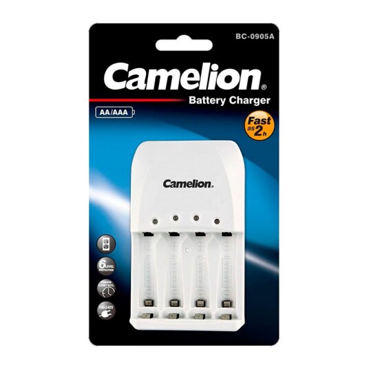 Camelion Overnight Batterilader Uten Batterier (AA/AAA) Camelion Overnight Batterilader Uten Batterier (AA/AAA)