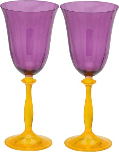 Anna + Nina Vinglass Petunia 2stk