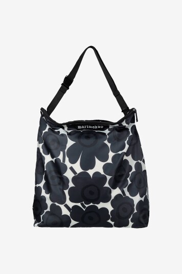 Marimekko Neat Crossbody Unikko L Grå Marimekko Neat Crossbody Unikko L Grå