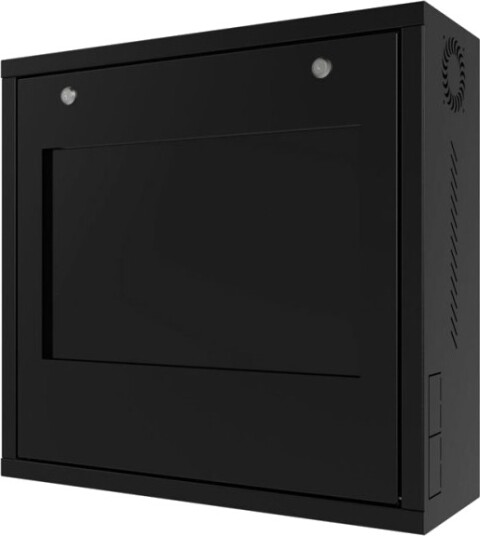 Lanview By Logon Rack Skap Slim 58 X 15 Cm Veggmonterbar Svart Ral 9005 1U 19" Lanview By Logon Rack Skap Slim 58 X 15 Cm Veggmonterbar Svart Ral 9005 1U 19"