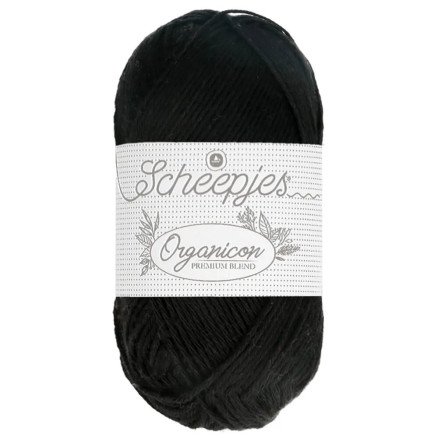 Scheepjes Organicon Garn 218 Ebony
