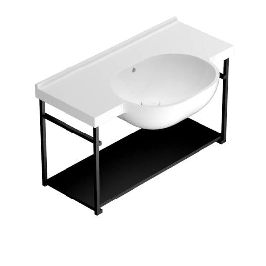 Vegghengt Stativ Globo for Vask 6-ME080BI 6-ME002SAR