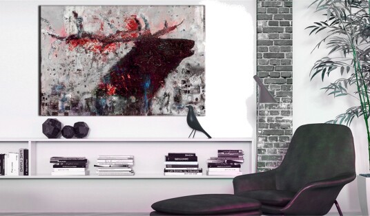 Tavla Ruby Deer 60x40 VALUE_MISSING_1