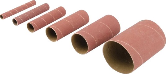 Slipehylser til Triton TSPS 450 og SCHEPPACH OSM100 450W spindelsliper 6 pakning alle størrelser Korn P80