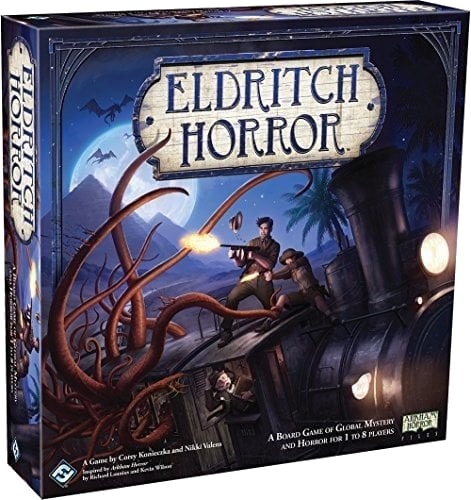 Eldritch Horror Brettspill - Strategisk Eventyr for 1-8 Spillere