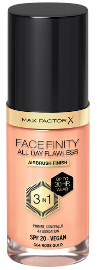 Max Factor Facefinity 3-in-1 Foundation Rose Gold med SPF 20 Max Factor Facefinity 3-in-1 Foundation Rose Gold med SPF 20
