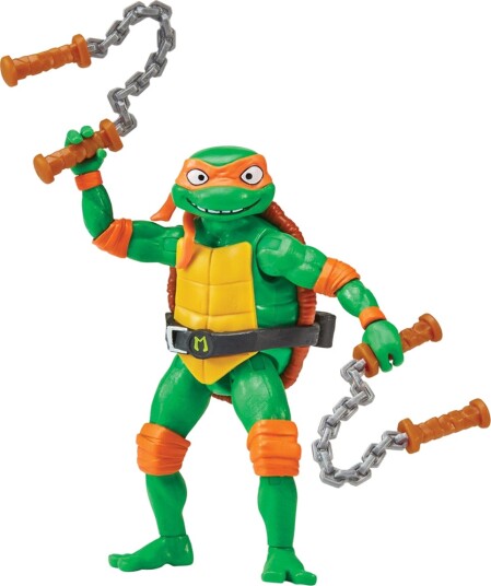 Teenage Mutant Ninja Turtles Michelangelo Figur med Nunchakuer 12 cm Teenage Mutant Ninja Turtles Michelangelo Figur med Nunchakuer 12 cm