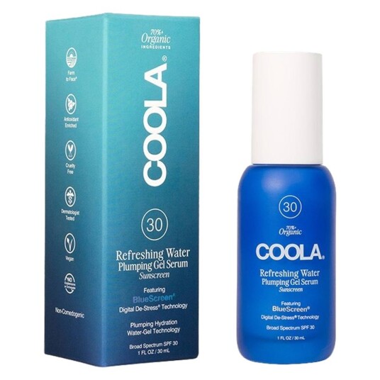 Coola Refreshing Water Plumping Gel SPF30 30ml Solkrem med Fuktighetsgivende Effekt Coola Refreshing Water Plumping Gel SPF30 30ml Solkrem med Fuktighetsgivende Effekt