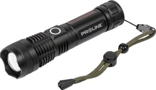 Pro-Line Proline Aluminium Lommelykt. Usb-C, 600 Lm, Zoom, Modus 5. Lysstyrke, Prolin