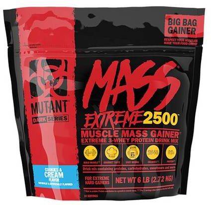 Mutant Mass Extreme 2500 Vektøkning 2,72 kg Mutant Mass Extreme 2500 Vektøkning 2,72 kg