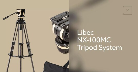 Libec NX-100MC Tripod System med mid-level spreader