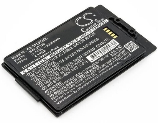 Spectralink PIVOT S8742 batteri (2200 mAh 3.7 V, Sort)