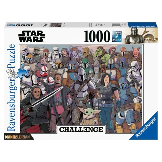 The Mandalorian Puslespill Challenge 1000 brikker