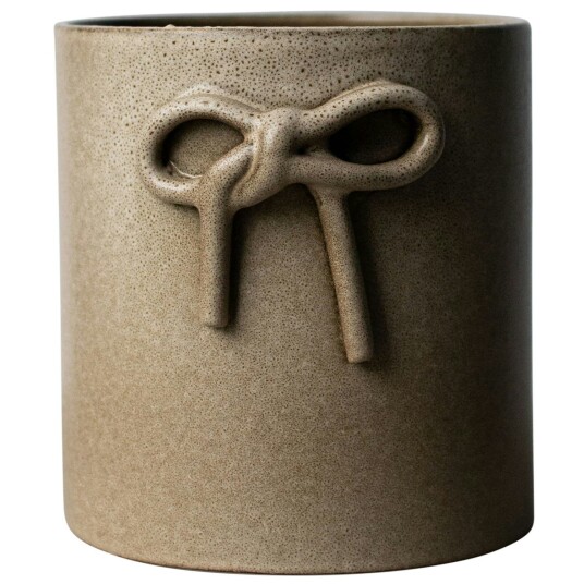 Dbkd Bow Krukke Ø13 cm Beige Dbkd Bow Krukke Ø13 cm Beige