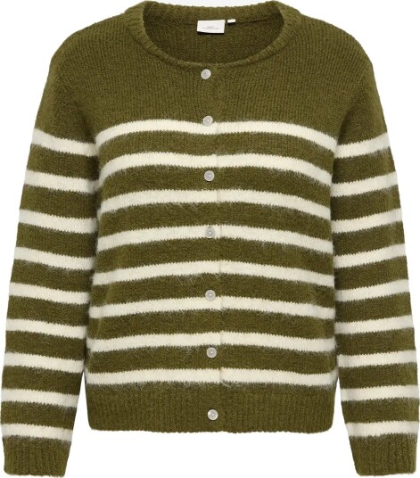 ONLY Carmakoma Carmaggie Ls Baseball Neck Cardi Knt BEECH 54
