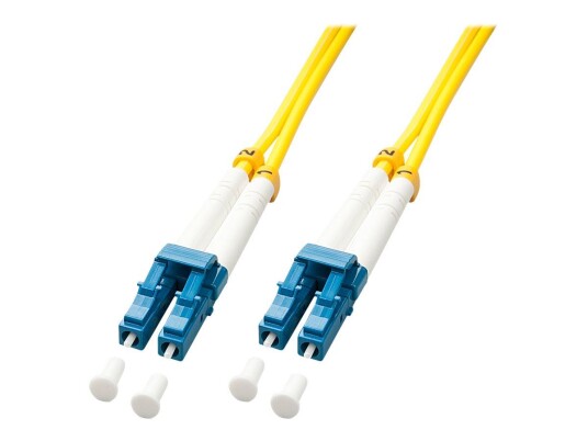 Lindy 20 m OS2 Koblingskabel med SC-LC Tilkobling