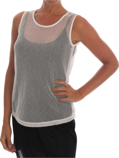Dolce & Gabbana Dame Topper Hvit XL,