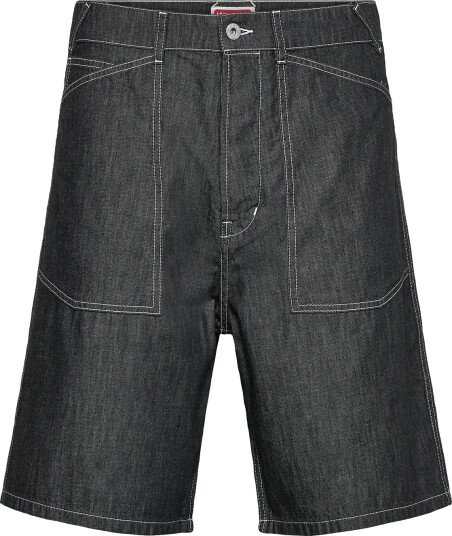 KENZO Bermuda/Short Sailor Loose Fit Denim Short Grey 28 KENZO Bermuda/Short Sailor Loose Fit Denim Short Grey 28