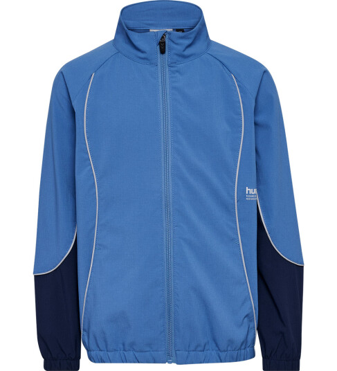 Hummel Hmljr Woven Zip Jacket Blue 134/140 Hummel Hmljr Woven Zip Jacket Blue 134/140
