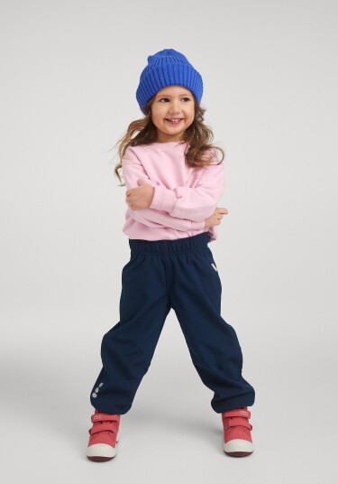 Reima Oikotie Softshell pants Blå 128 Reima Oikotie Softshell pants Blå 128
