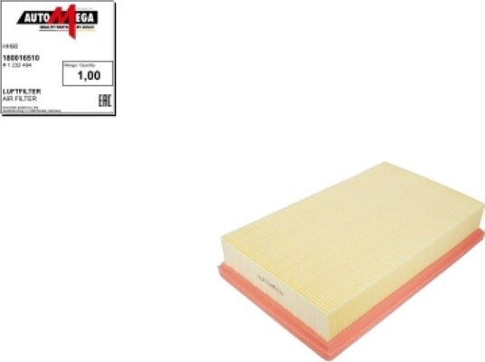 AUTOMEGA 180016510 Luftfilter