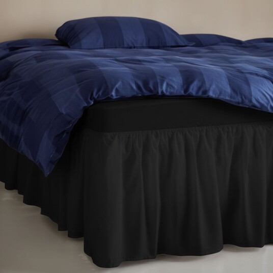 Nordstrand Home Kappelaken 90x200 cm 100% myk bomullslaken Sort sengekappe by Nordstrand Home Nordstrand Home Kappelaken 90x200 cm 100% myk bomullslaken Sort sengekappe by Nordstrand Home