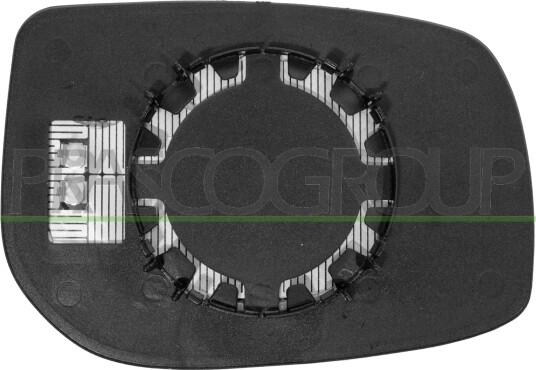 Speilglass, ytterspeil PRASCO TY3507514