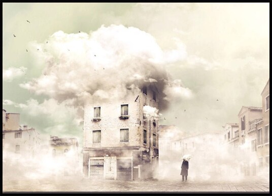 Surreal City Plakat Plakat / 21x30cm Surreal City Plakat Plakat / 21x30cm