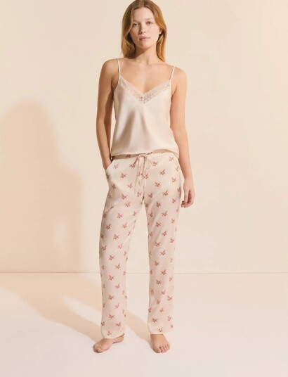 Etam Olena 3 Pcs Pyjama Pink M