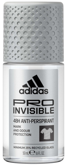 Adidas Pro Invisible Roll on Deodorant 50 ml Deodorant Adidas Pro Invisible Roll on Deodorant 50 ml Deodorant