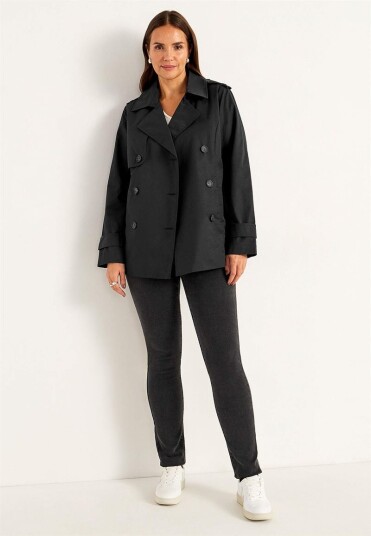 Cellbes Of Sweden Dobbelbryst kort trenchcoat Cellbes Of Sweden Dobbelbryst kort trenchcoat